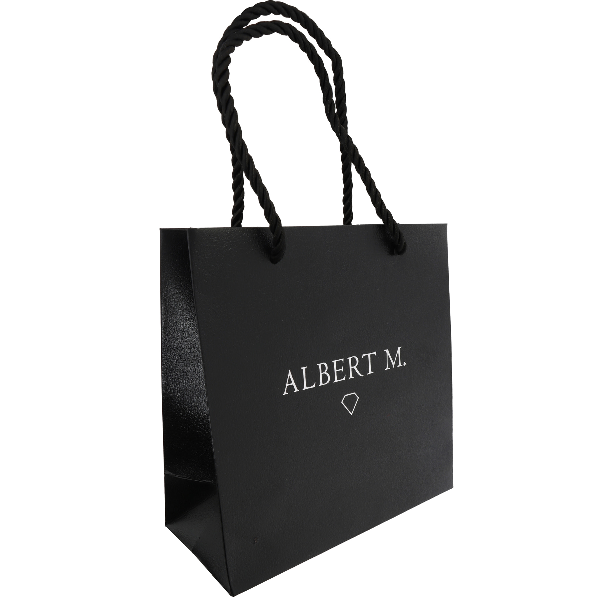 Sacchetto Regalo Albert M. - Nero - 20x18x8
