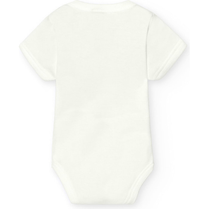 Body bebé manga corta hombro abierto