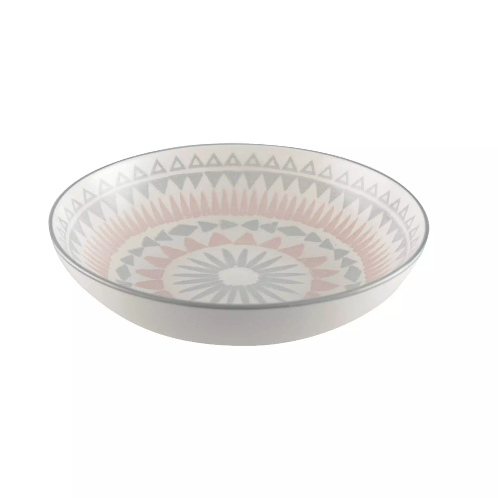 Lot de 6 ASSIETTE CREUSE ROSE - COACHELLA