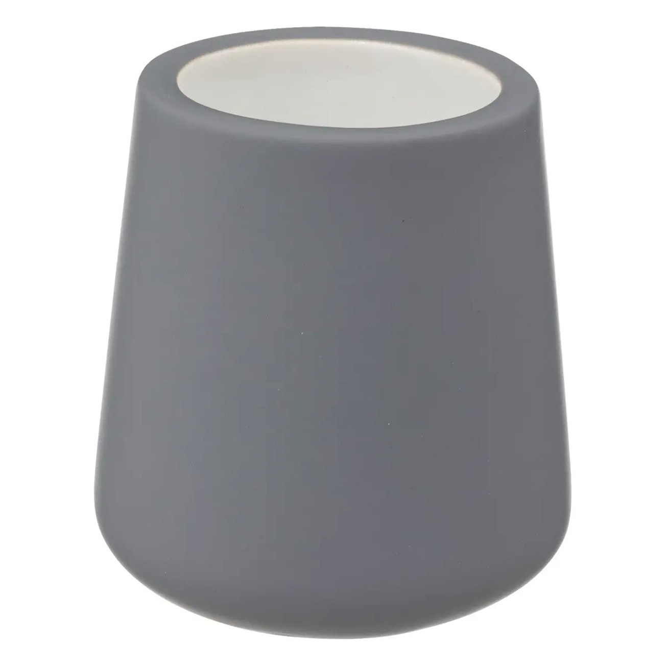 Brosse WC céramique "Colorama" gris béton