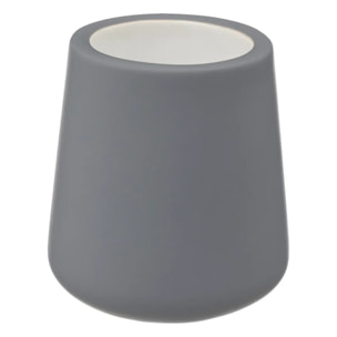 Brosse WC céramique "Colorama" gris béton