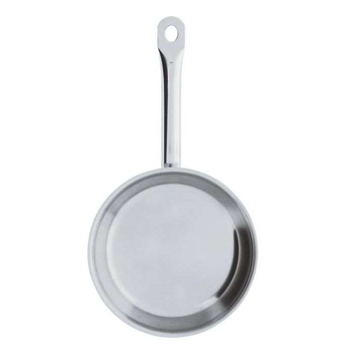 Casserole professionnelle acier inoxydable 16cm - tous feux  PROFESSIONNEL