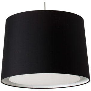 CONGA Lampe suspension simple noir/noir