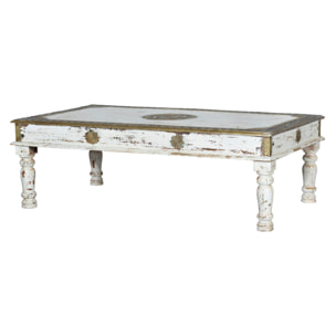 Mesa de centro - madera de mango - 140x80x45cm