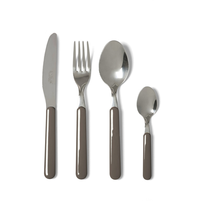 Servizio 24 posate Excelsa – Fashion, Acciaio Grigio