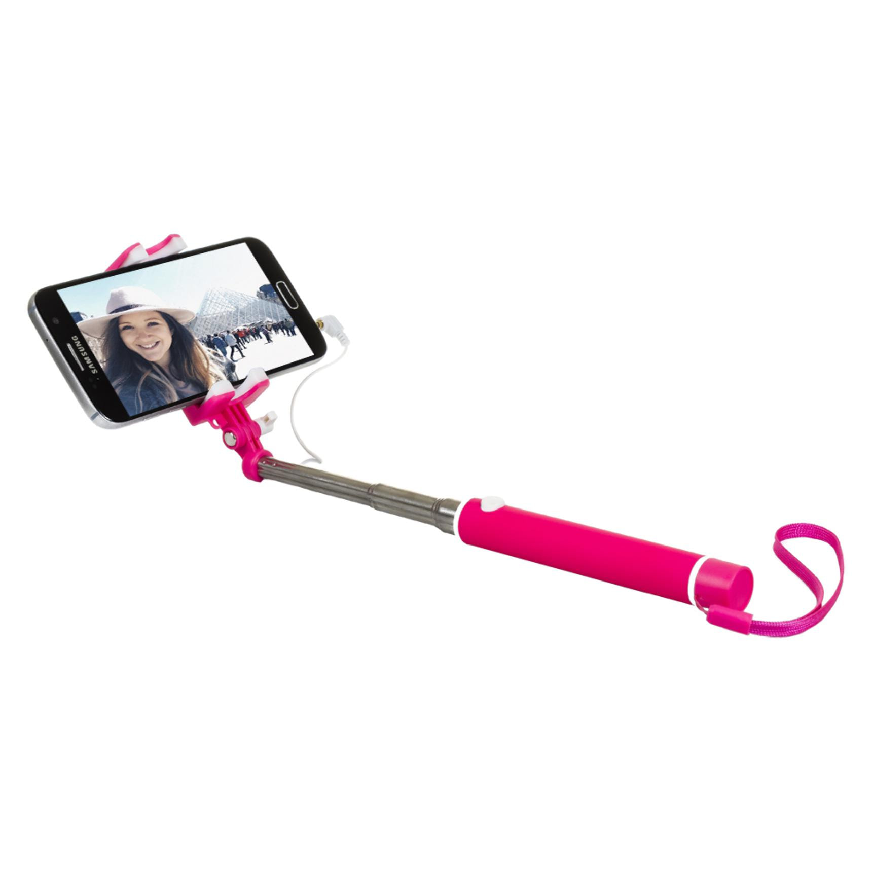 SELFIE STICK COMPACTO CON CABLE Y ESPEJO