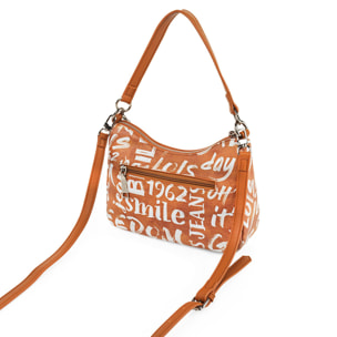 Bolso Bandolera Mujer Sint/Pu Lois Words Camel