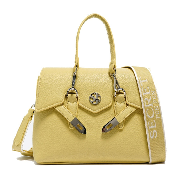 Borsa a mano da donna - Modello Seraphina Plus - 100% poliuretano - 26.0 x 19.5 x 11.0 cm