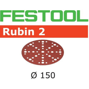 Abrasifs FESTOOL STF D150/48 P120 RU2 - Boite de 10 - 575182