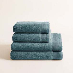 Lot de 4 serviettes Colonial Harmony - Zero Twist - 600 grammes
