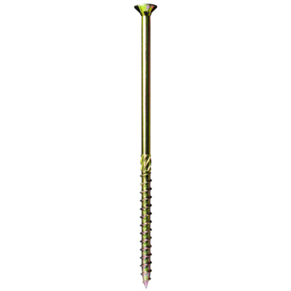 Vis charpente tête fraisée T40 8x140 zingué bichromaté FISSAGI - Boite de 50 - 92014