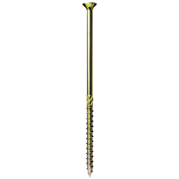Vis charpente tête fraisée T40 8x140 zingué bichromaté FISSAGI - Boite de 50 - 92014