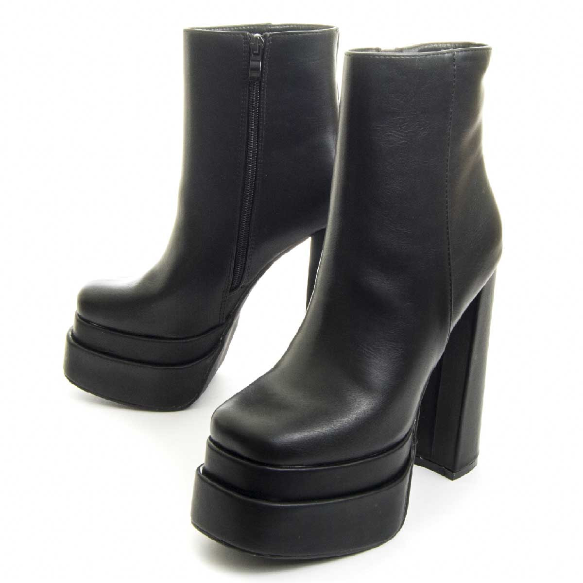 Botines de Tacón - Negro - Altura: 16 cm