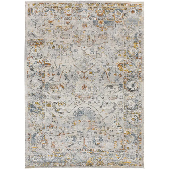 SPRINGS Alfombra estilo vintage de pelo corto multicolor, varias medidas disponibles