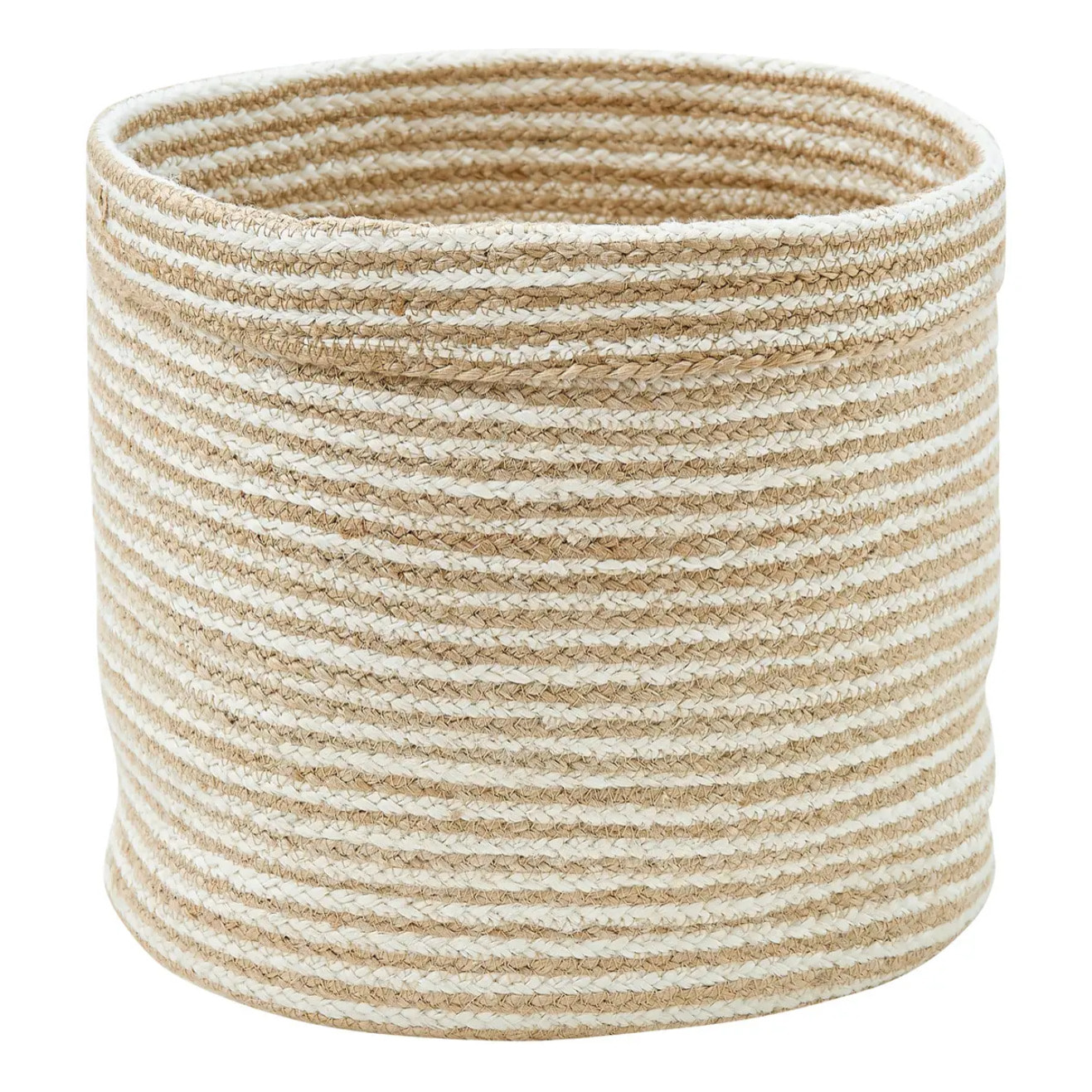 Lot de 4 paniers de rangement assortis Tito en jute