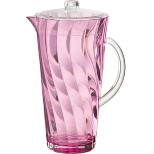 J-Line carafe Vague - plastque - rose