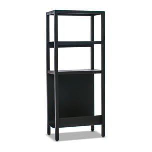Bandha - Scaffale in metallo con 4 ripiani 85x35x20 cm