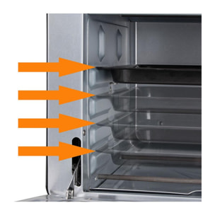 Four multifonction 30L Bomann MBG 6023 CB Noir