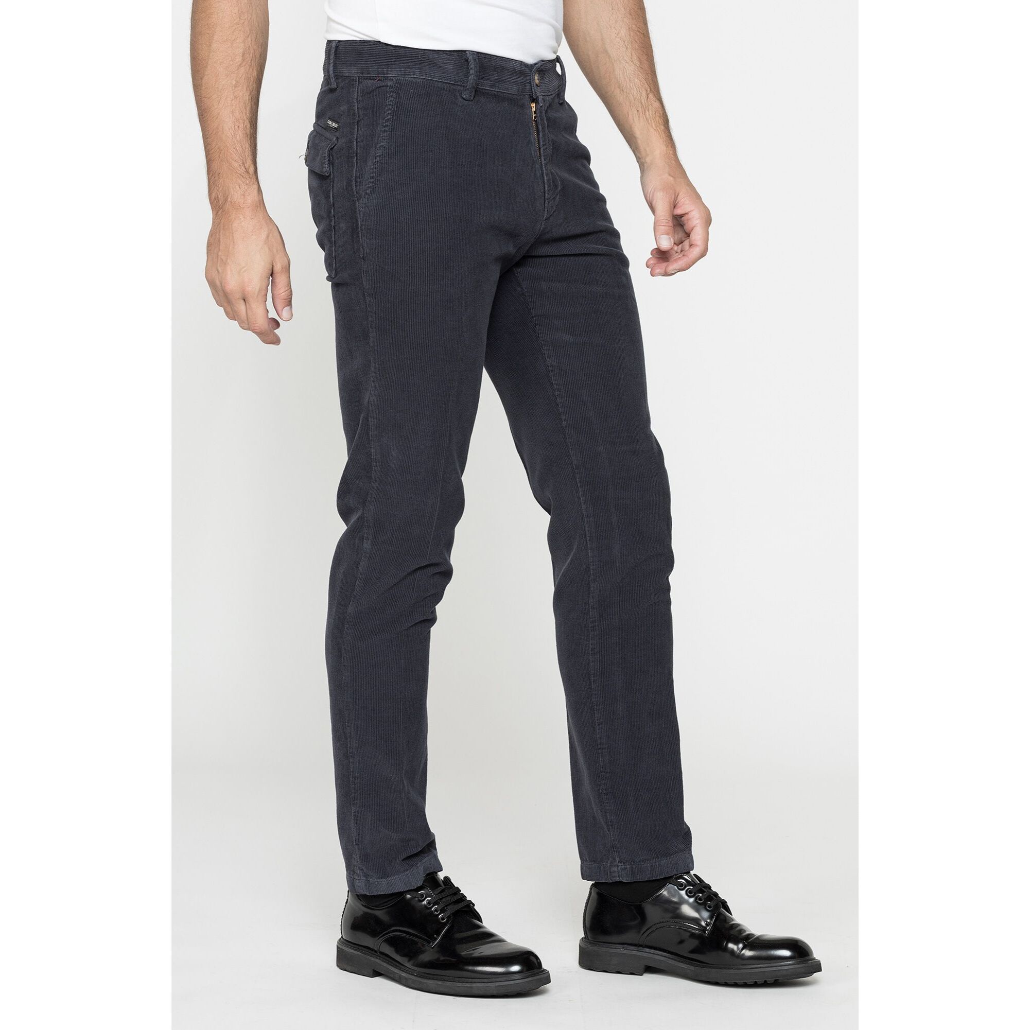 CHINO MOD. 610 REGOALRE IN VELLUTO 1000 RIGHE DA 12 oz.