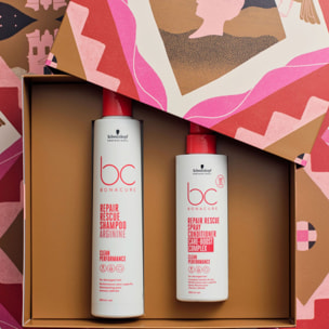 SCHWARZKOPF Set BC Bonacure Repair Shampoo 250ml + Spray Conditioner 200ml