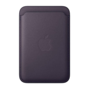 Porte-cartes APPLE MagSafe tissage fin Violet Nuit