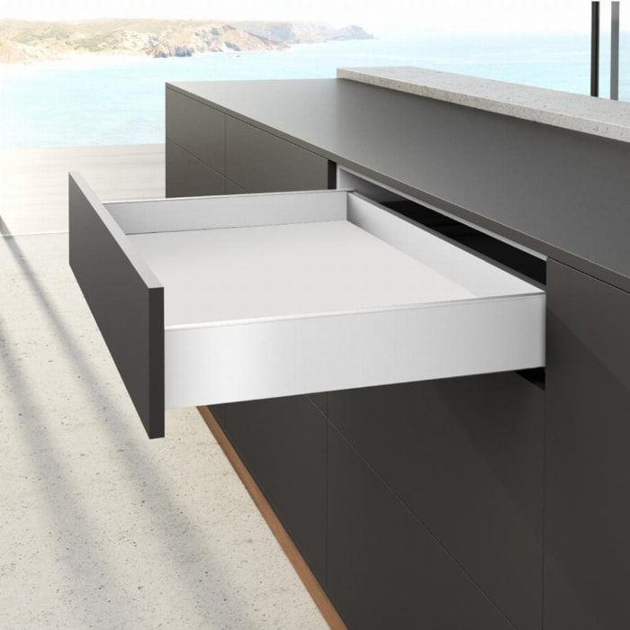 Profil Avantech You L.350 x H.139 mm HETTICH Blanc set - 9255295