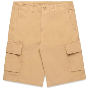 Kappa - Pantaloni Corti Uomo Beige - Zaskars