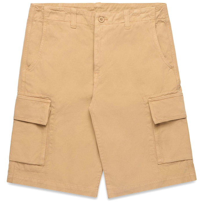 Kappa - Pantaloni Corti Uomo Beige - Zaskars
