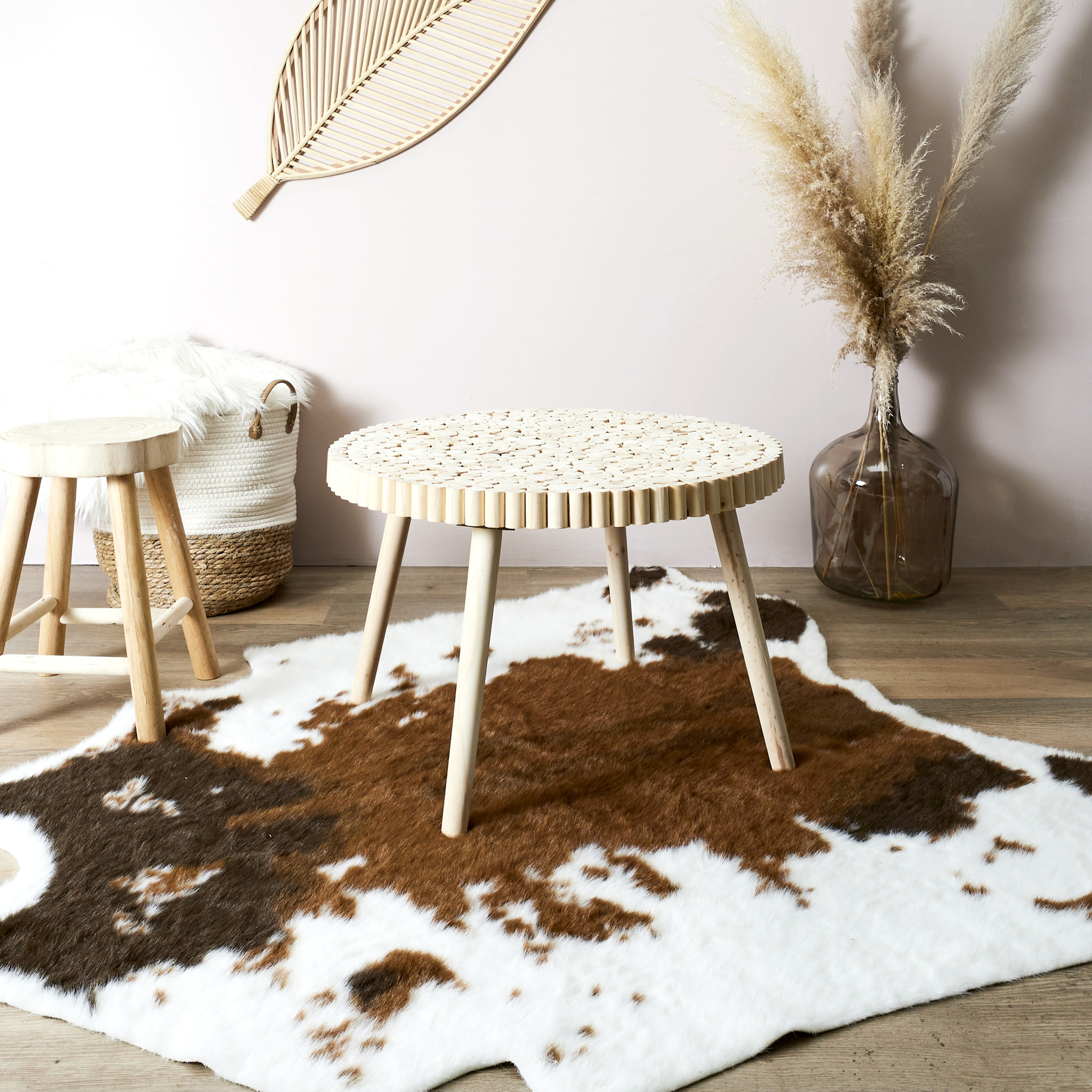 Table Basse Rondin