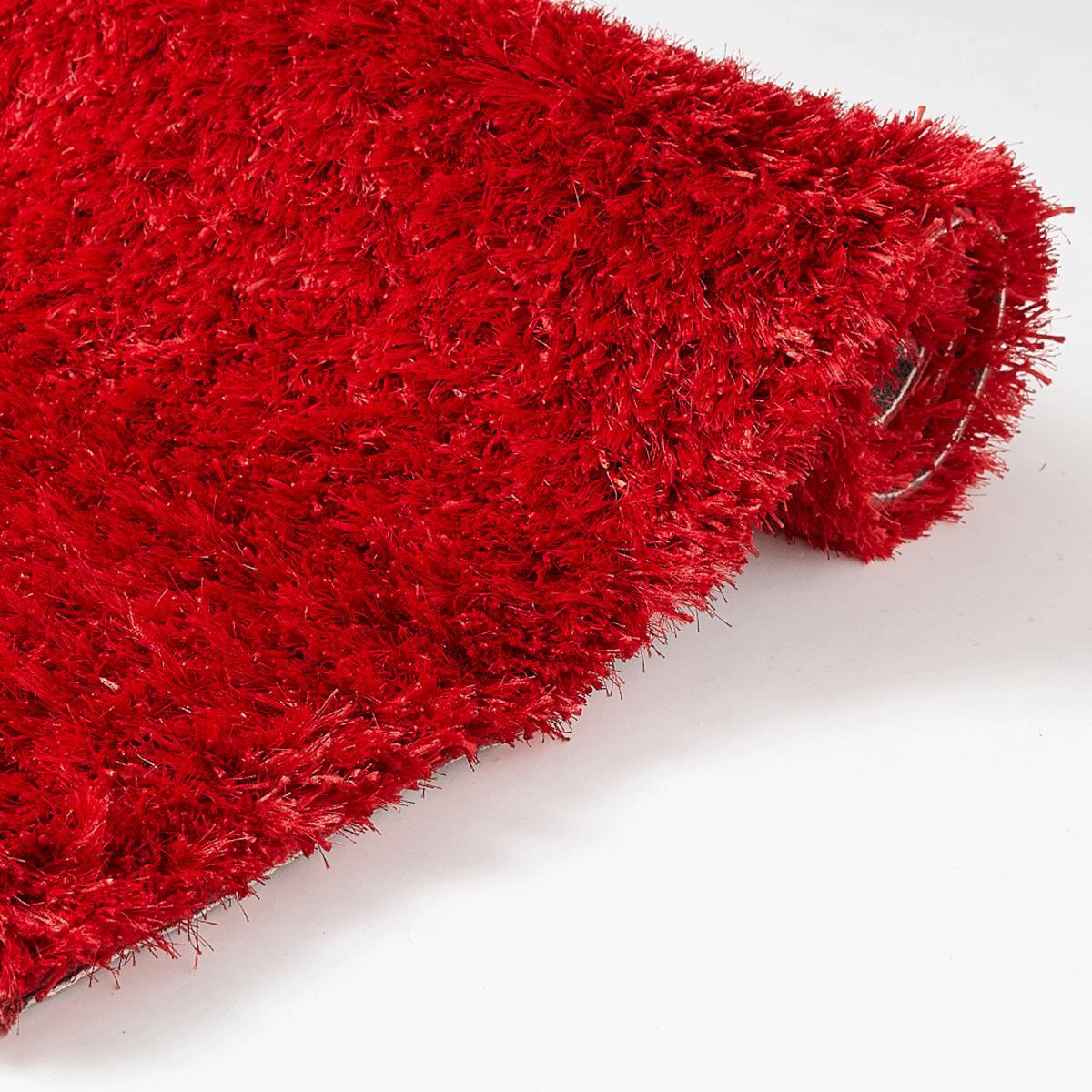 Tapis fait main Shaggy longues mèches Hago, 45 mm