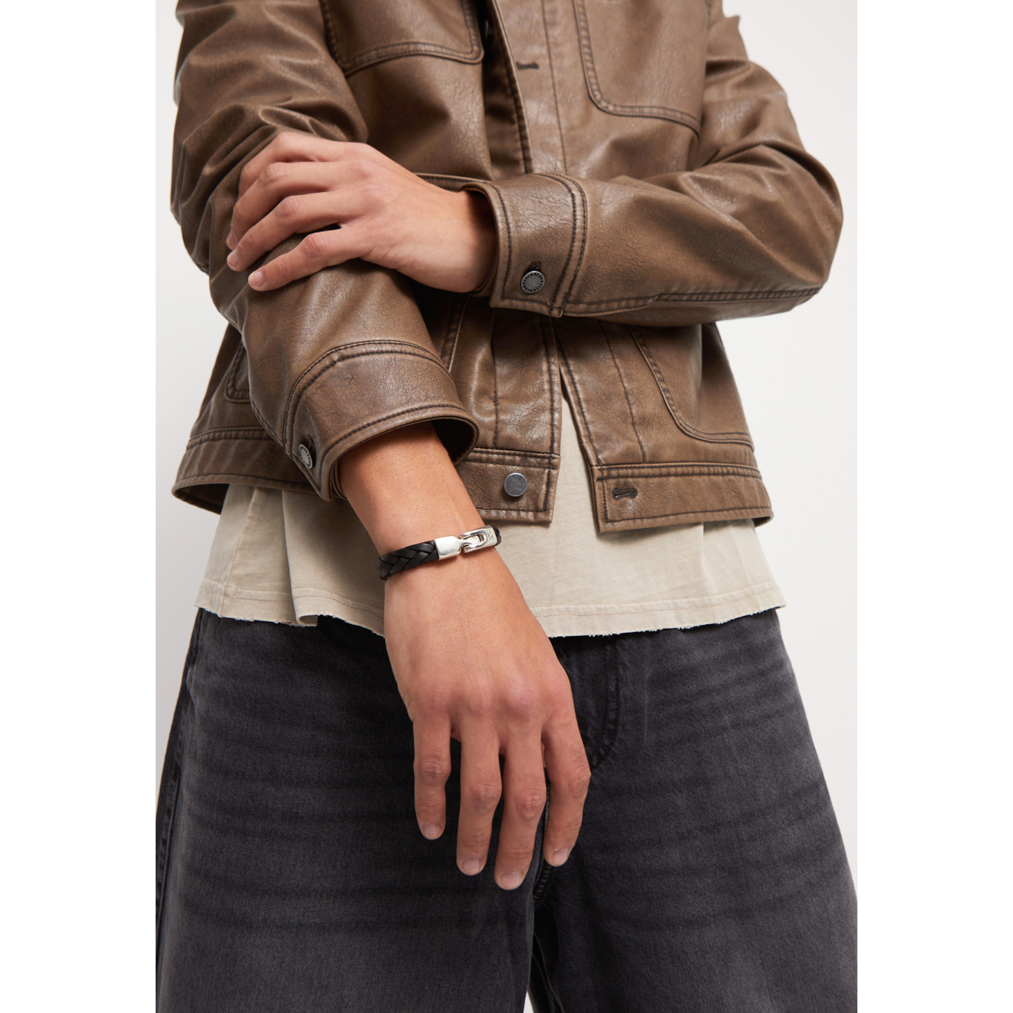 Pulsera SER NATURAL NEGRO L