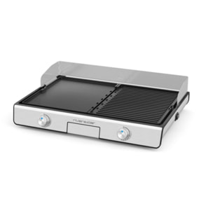 Plancha électrique RIVIERA ET BAR QPL530 réversible à poser, 45.5x28.5 cm