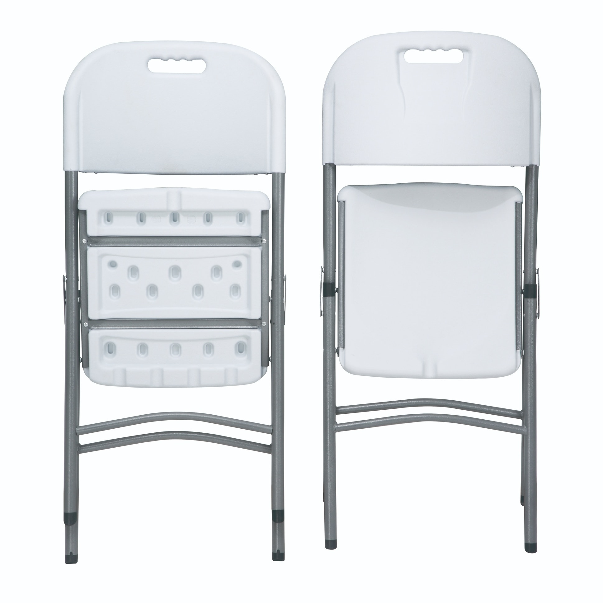 Mesa rectangular plegable Multifuncional 183x76x74cm, y Set de 4 Sillas plegables 51x45x85,5cm, ideal para exteriores