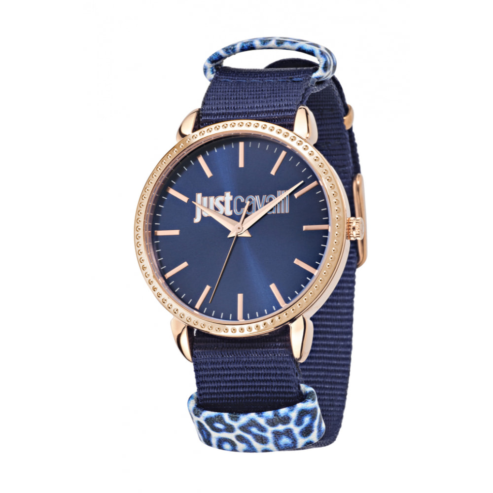 Reloj Just Cavalli R7251528502 Mujer Analogico Cuarzo con Correa de Nylon