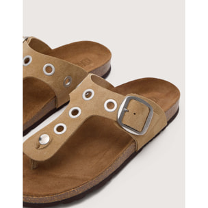Sandalia Bio Taupe - Xoco