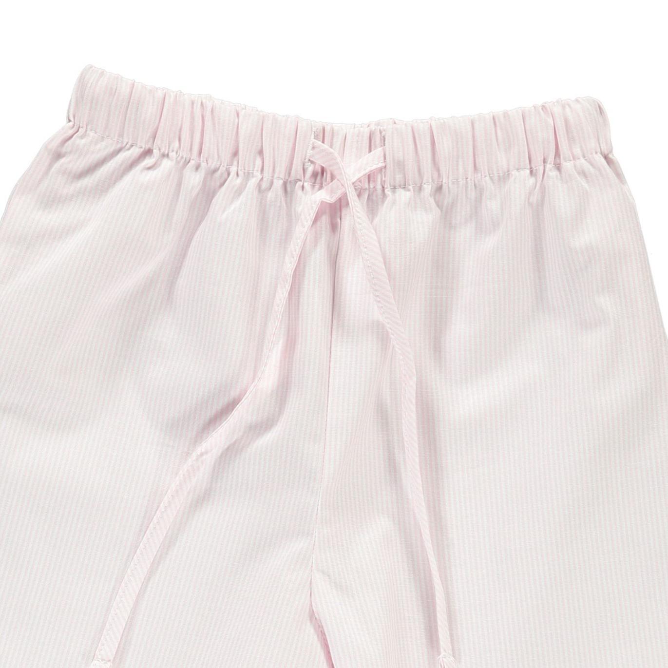 SHORTS HONEY riga bianca e rosa