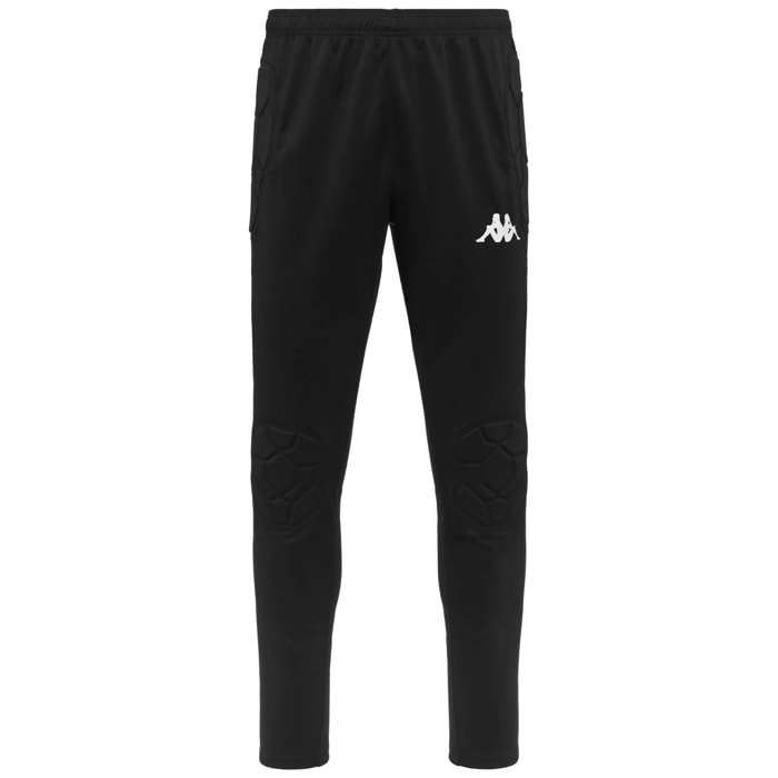 Kappa - Pantaloni Uomo Nero - Kappa4Football Fesolo