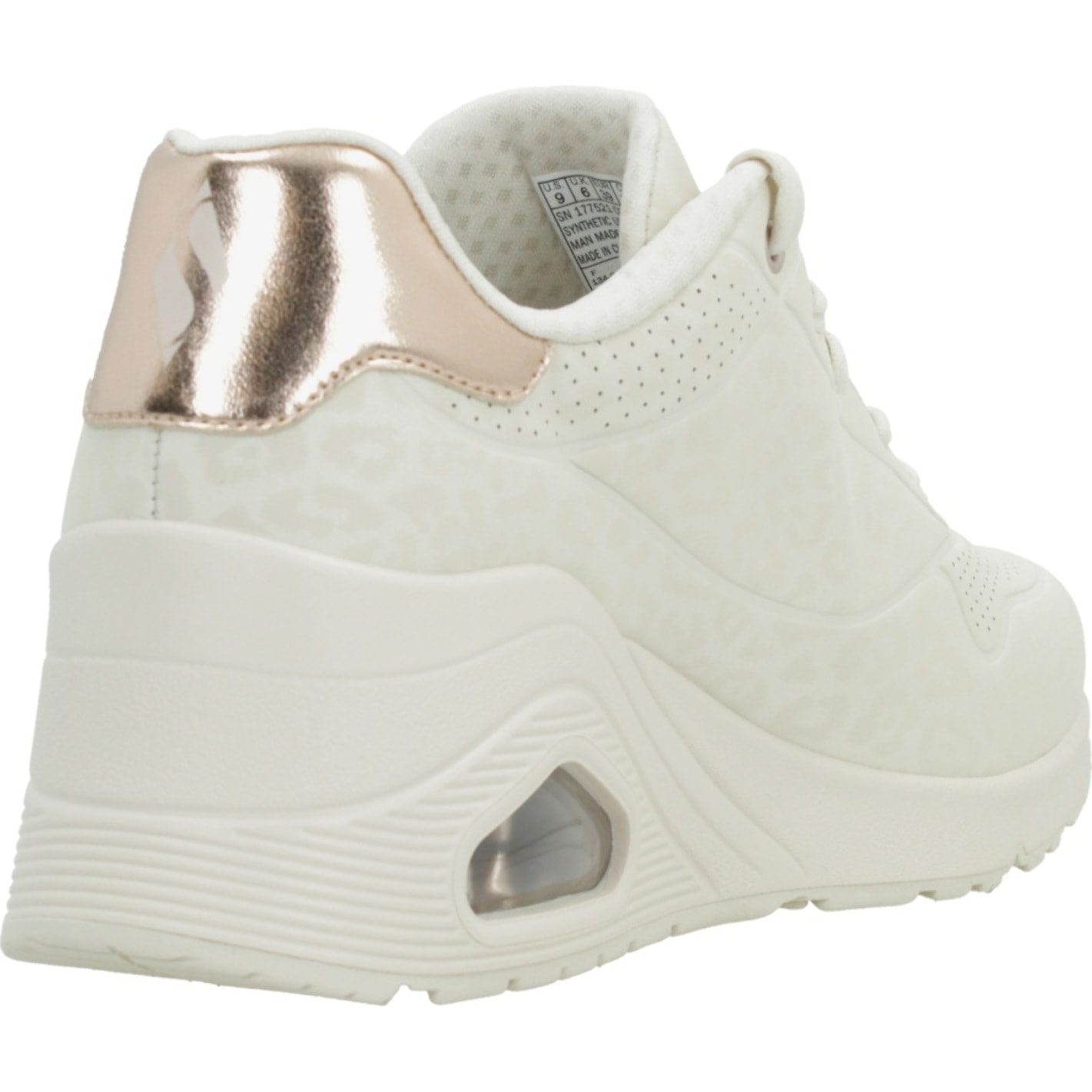 Sneakers De  Mujer 177521s Uno Wedge Safari Beis