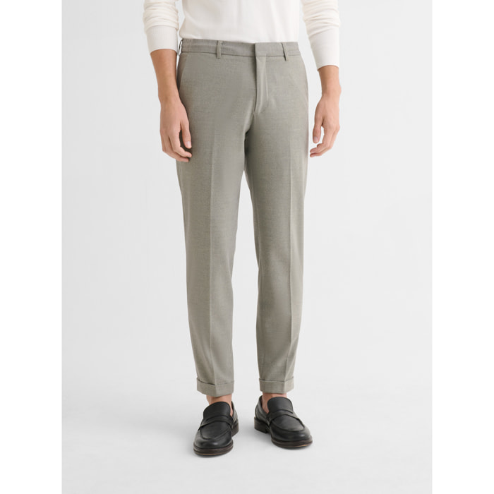 Bsauge Pantalon De Costume Taille Élastique