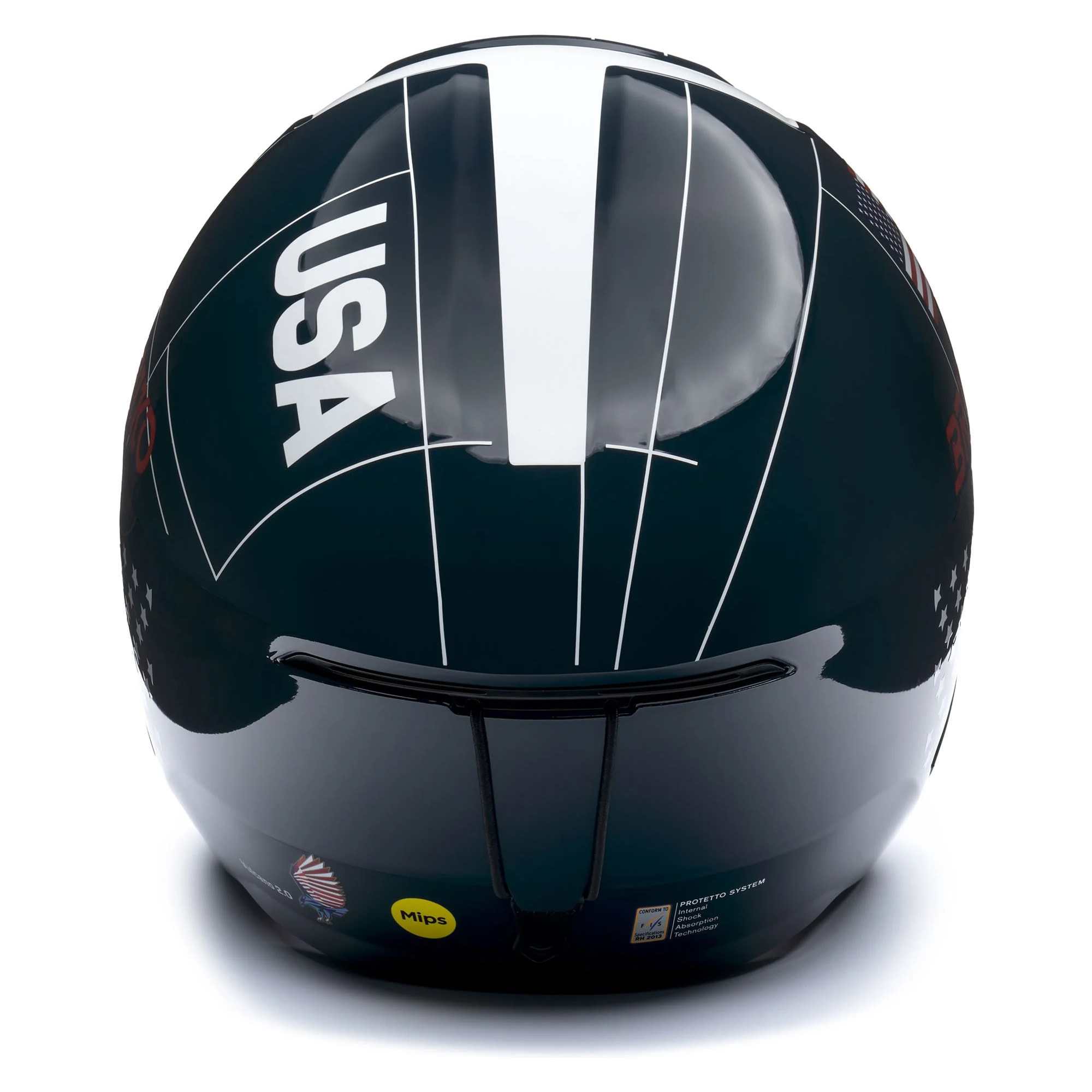 Caschi Briko Uomo Donna Blu Vulcano 2.0 Usa Mips