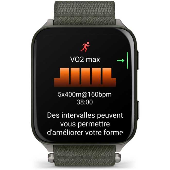 Montre sport GARMIN Venu X1 vert