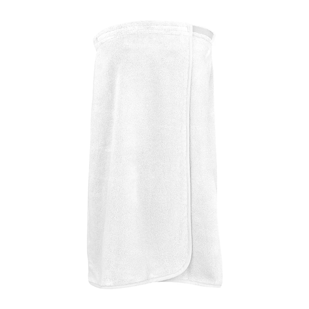 Pareo pur coton 420 g/m² uni blanc Elea blanc