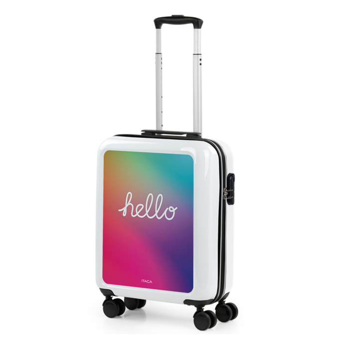 Maleta Pc Pequeña Itaca Base Blanco Blanco Hello