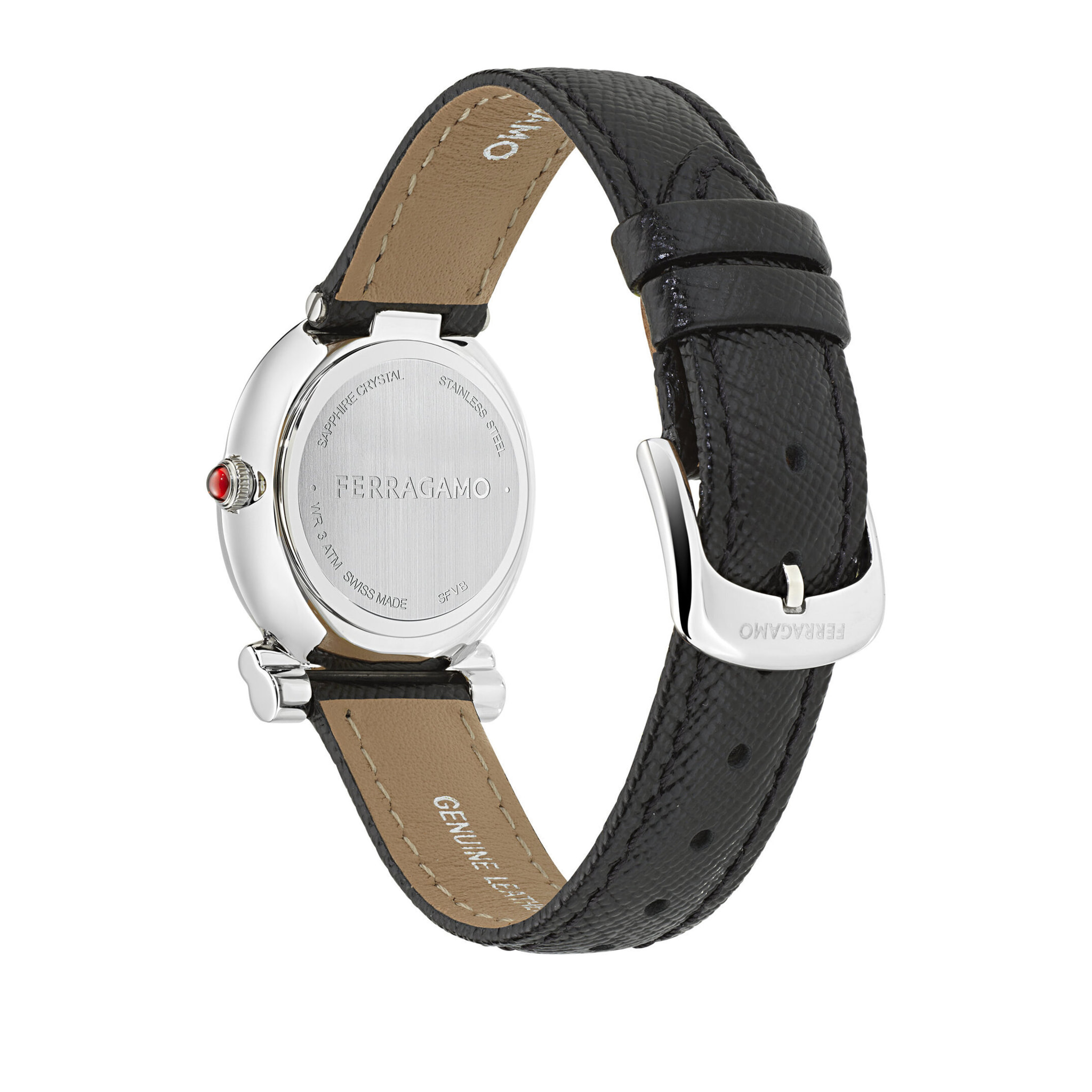 Ferragamo Orologio Analogico Al Quarzo Gancini Twisted
