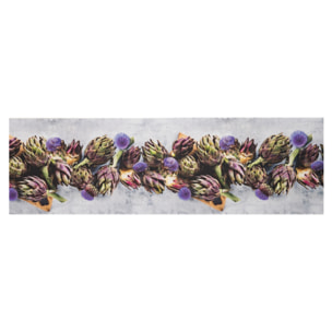 Tappeto Passatoia Cucina Sprinty Disegno Carciofi