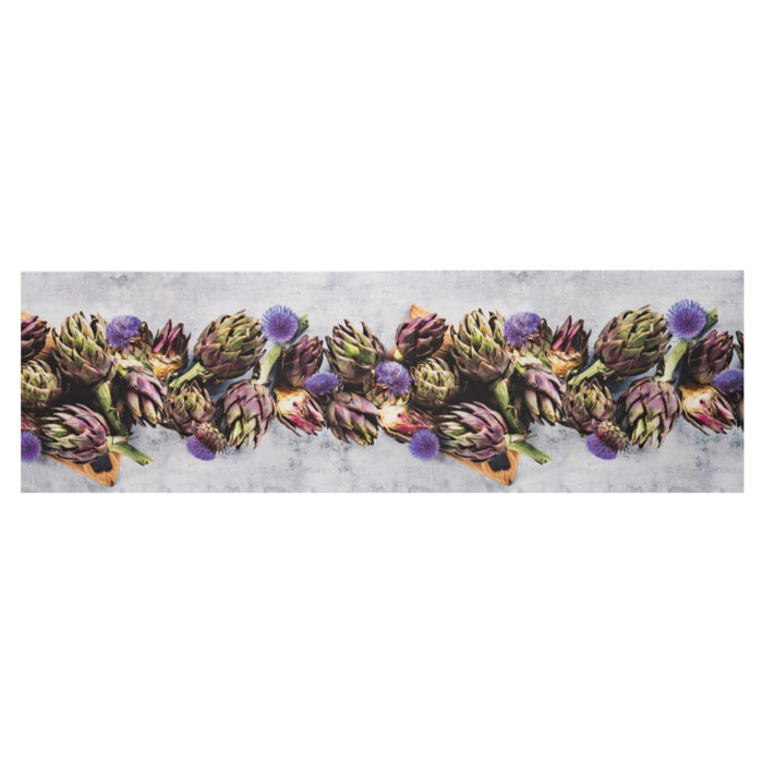 Tappeto Passatoia Cucina Sprinty Disegno Carciofi