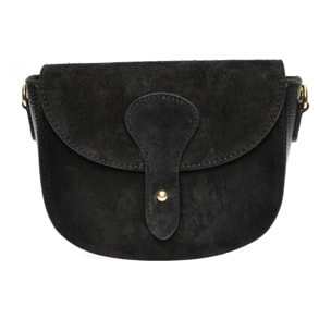 Borsa a spalla Anna Luchini Nero