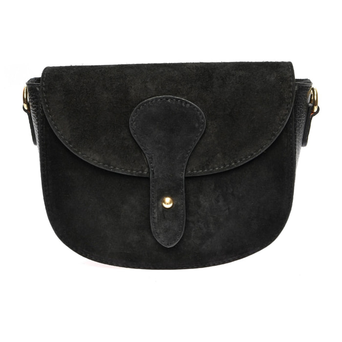 Borsa a spalla Anna Luchini Nero