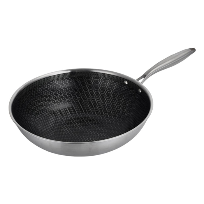 Wok   triplex - "BlackSteel"