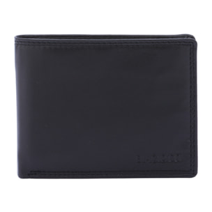 Portafoglio uomo in vera pelle - Modello Cavalier - Casual - 12.5 x 9.5 x 2.0 cm